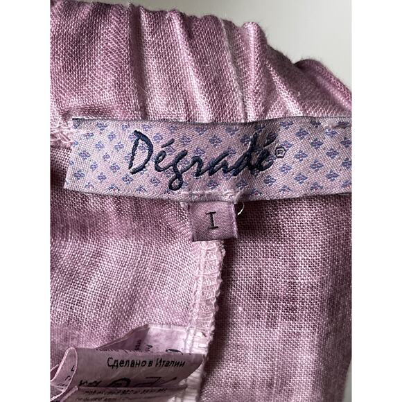 Degrade Women's 100% Linen Coastal Gauze Sheer Whimsical Lagenlook Fairy Set M/L - Picture 10 of 16